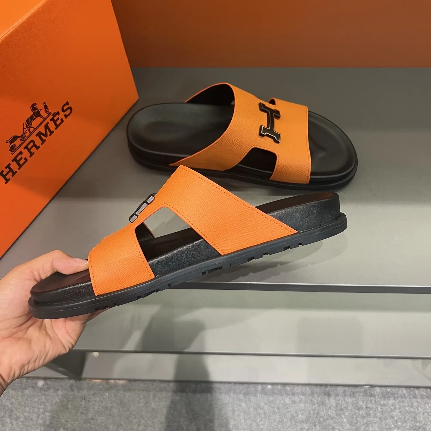 Men's shoes 💰300, size 38-45, the new 2014 summer Hermes shoes are the same as the original ones, handmade by masters! ❥High-end customization, exclusive products, the highest version in the industry⚠❥Using: Hermers upper: (pursuing top walking comfort) ✨Top quality on sale━━━━Hermes━━━━━